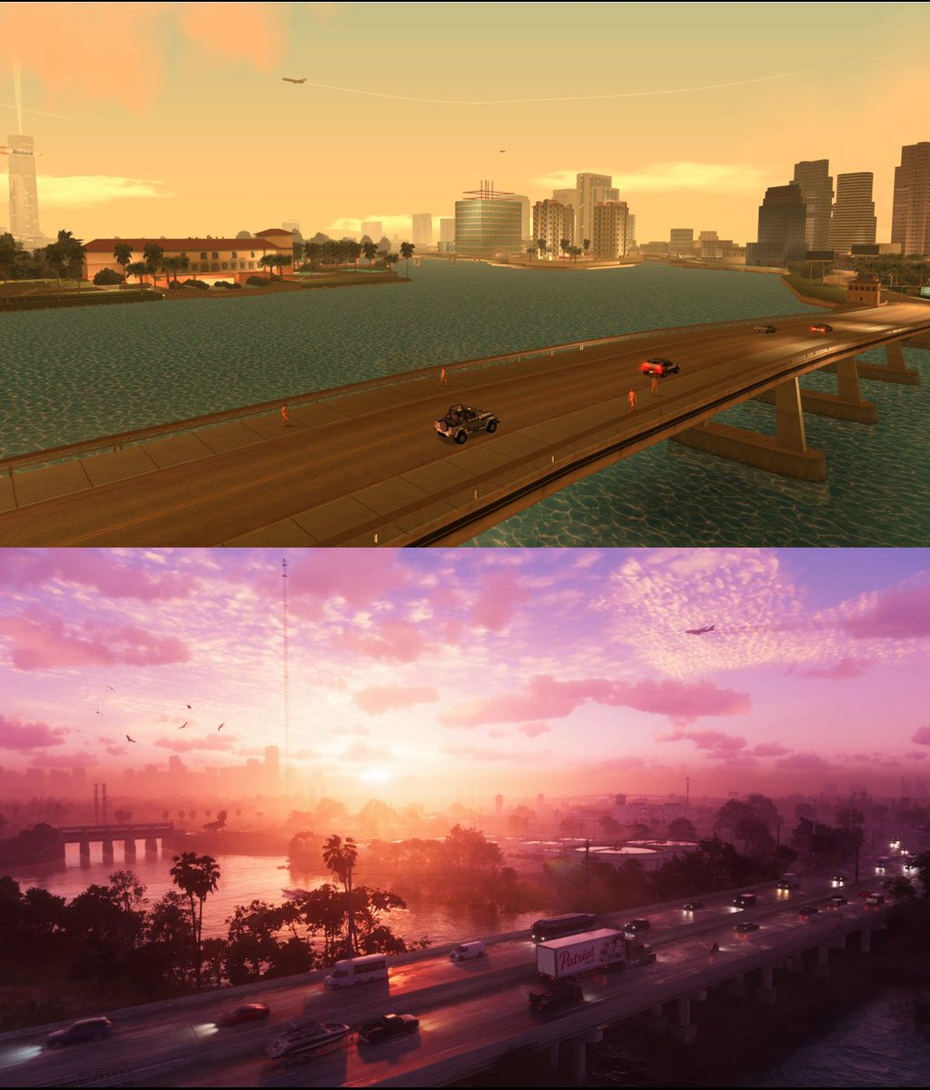 Vice City 2002 vs 2023... GTA 6