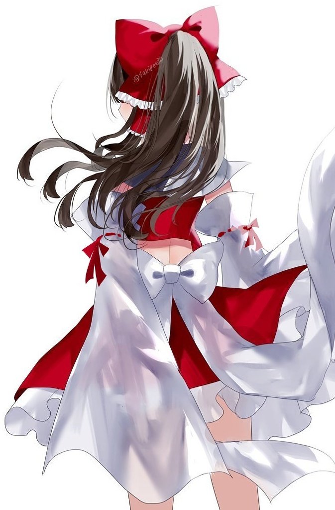 ポストカード　深崎暮人イラスト　博麗霊夢　イベント限定特典 ポストカード 深崎暮人イラスト 博麗霊夢 イベント限定特典 ニュー