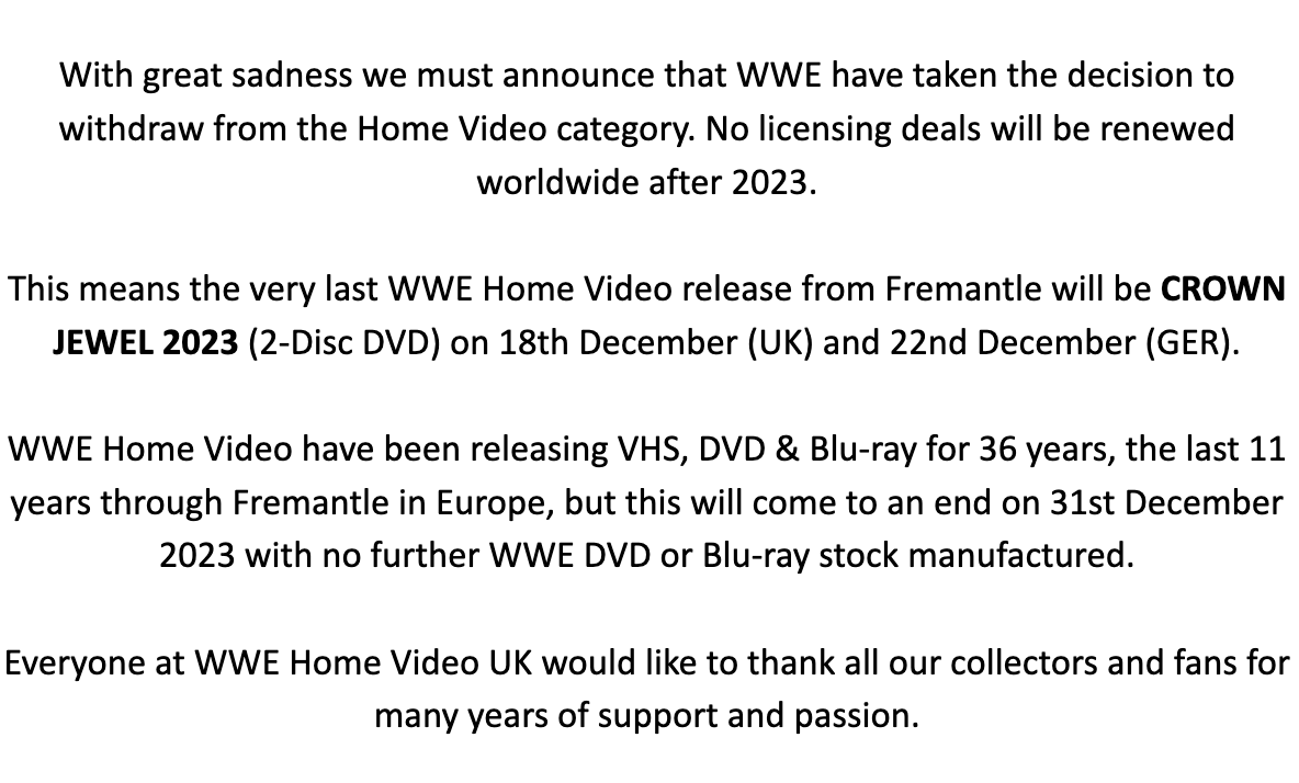 WWE Netflix News tweet media