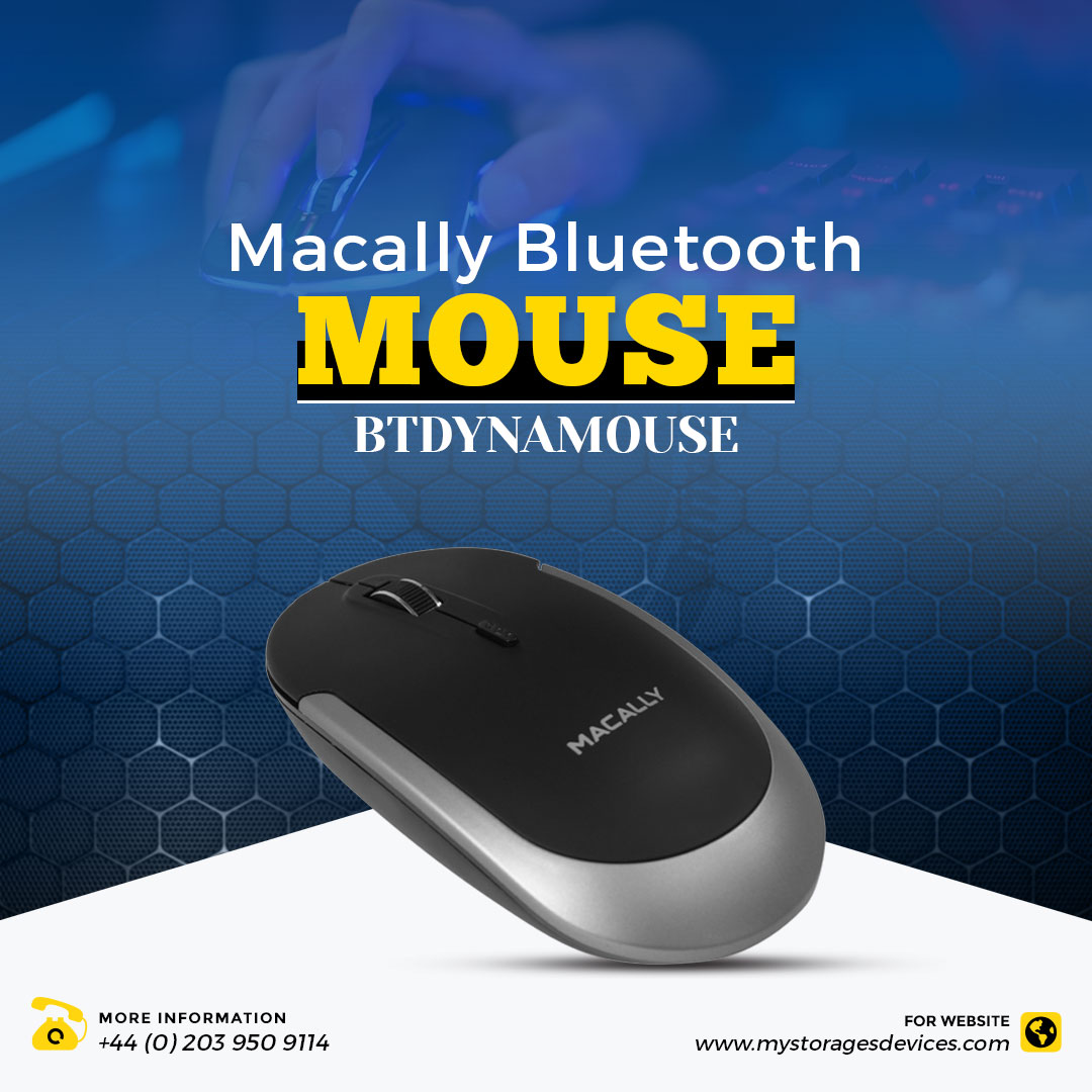 MystorageD1's tweet photo. Macally Quiet Bluetooth Mouse For Mac & PC.
🔰Brand: Macally
🔰Part Number: BTDYNAMOUSE
🔰Availability: In Stock
🔰Call: +44 (0) 203 950 9114
🔰Email: sales@mystoragedevices.com
🔰https://t.co/3Ry8Ri6ylD
#Macally #Mouse #instock #PC #Mac #BrandNew #readytoship #unitedkingdom https://t.co/SUIi6Z7WS5