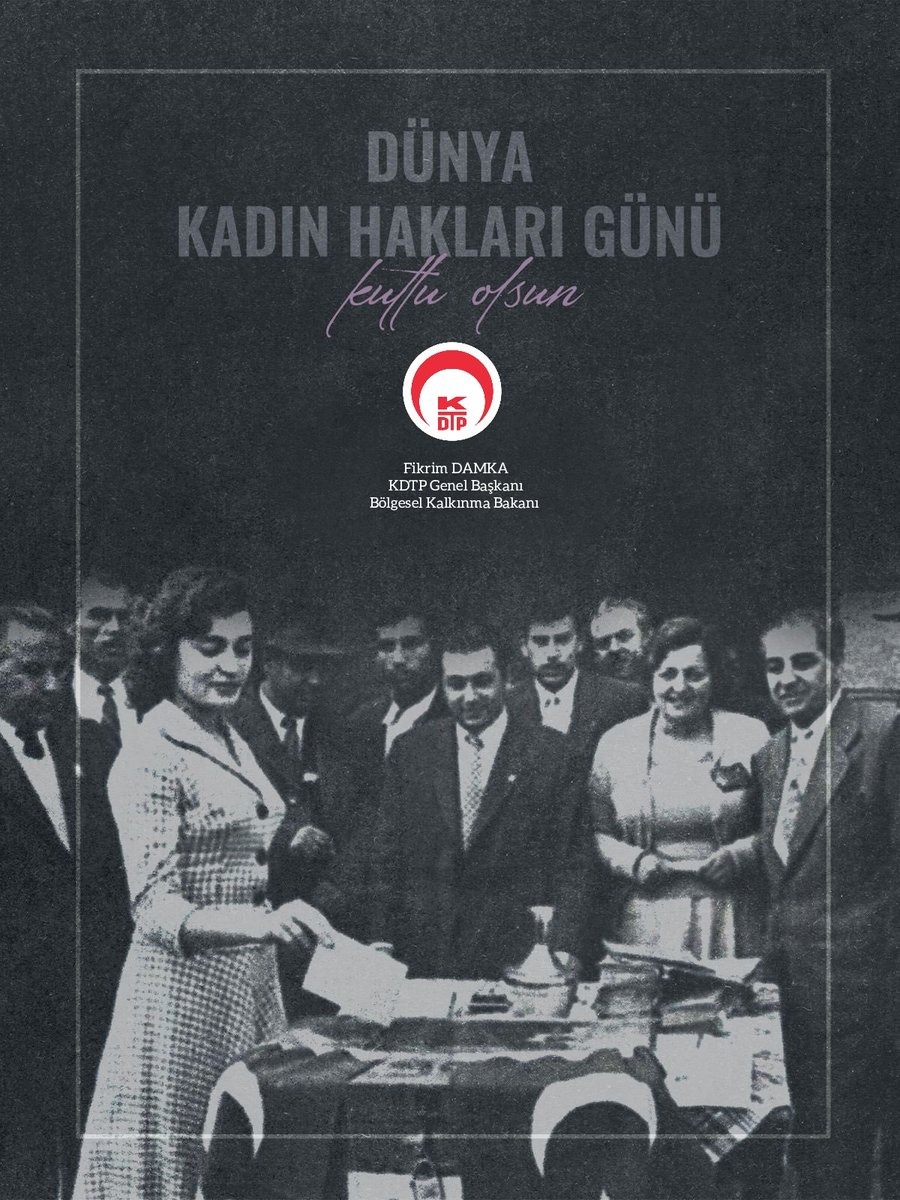 5 Aralık Dünya Kadın Hakları Günü ve Türkiye'de Kadınlara Seçme-Seçilme Hakkının Tanınmasının 89. Yılı Kutlu Olsun!