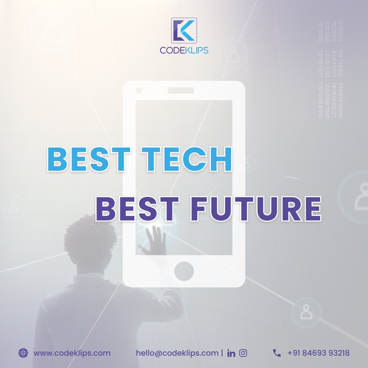 CodeKlips's tweet image. BEST TECH, BEST FUTURE!

#bestfuture #flutterdev #fluttercommunity
