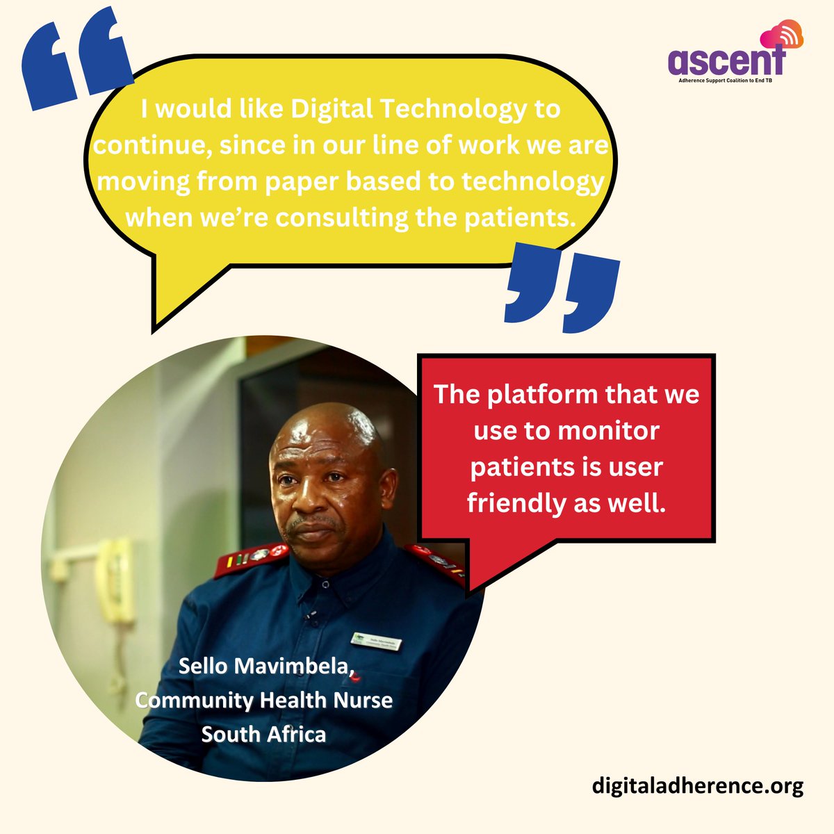 ASCENT digital adherence tweet media