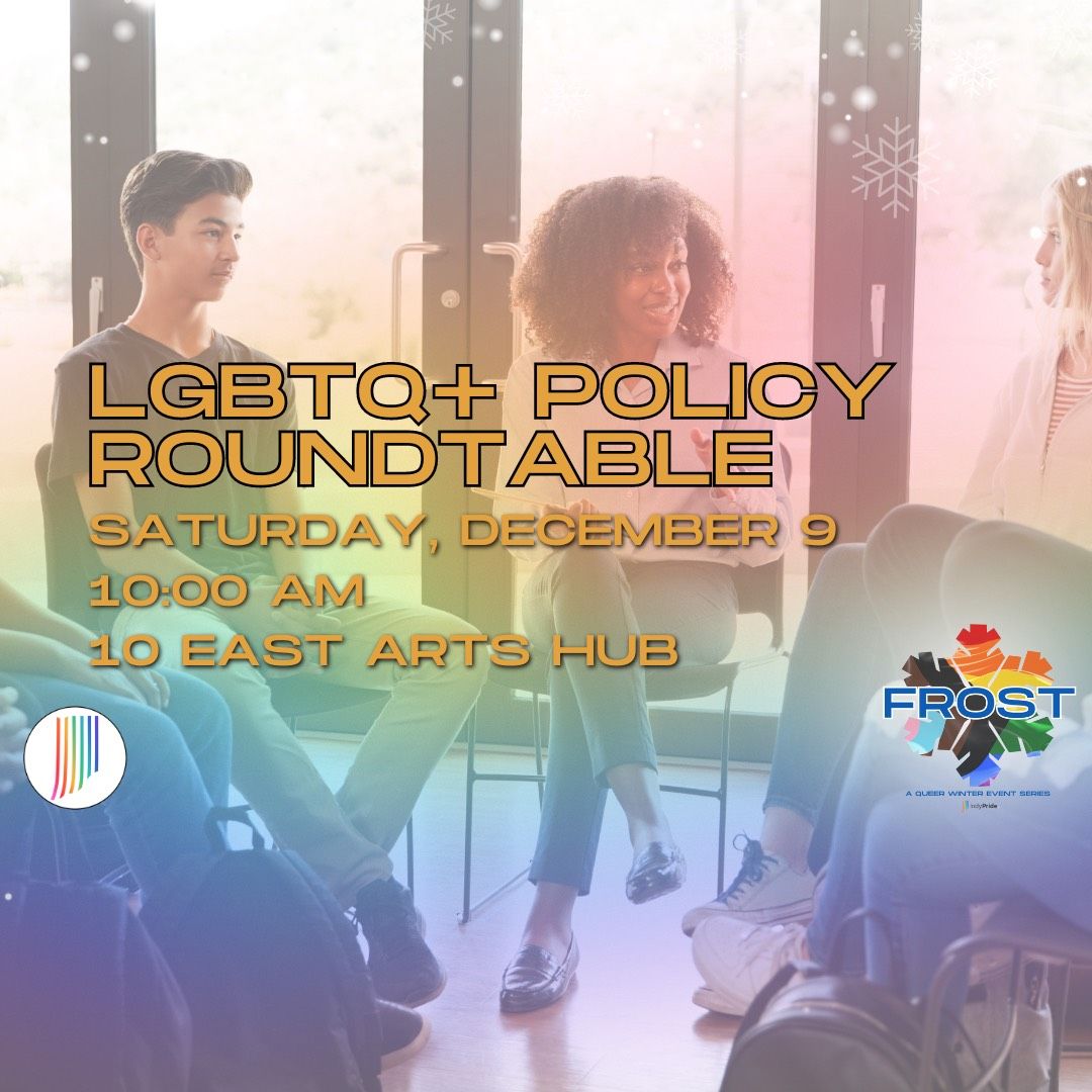 Join us SATURDAY at 10am at 10 East Arts Hub as we hear from our panelists about a variety of issues faced by LGBTQ+ Hoosiers today. 
🎟 This event is absolutely FREE to attend, but we ask that you please use the RSVP on our website to let us know you plan to attend.