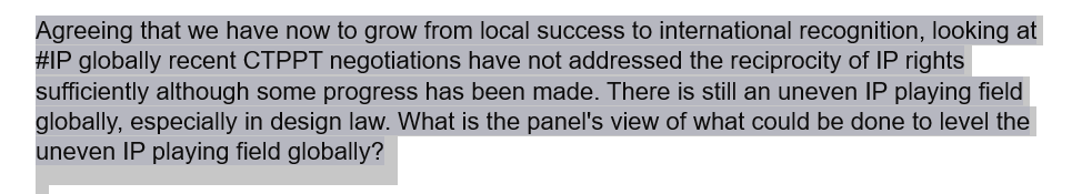 DidsMacdonald's tweet photo. It's good that Chris Smith @rometostandrews recognises that as the #creativeindustries are now one of FIVE UK growth sectors acknowledged by  @hmtreasury we must transition this success from local to global. I asked the ?....what do you think? #WMFEvents @The_IPO @ACID_tweets https://t.co/dWGgSh6gzK