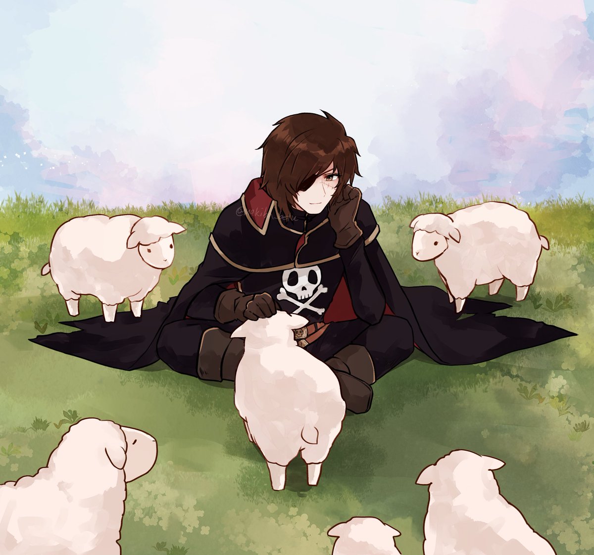 makiba_betu's tweet photo. ハーロック…🐑 https://t.co/kGfjbpf2fP