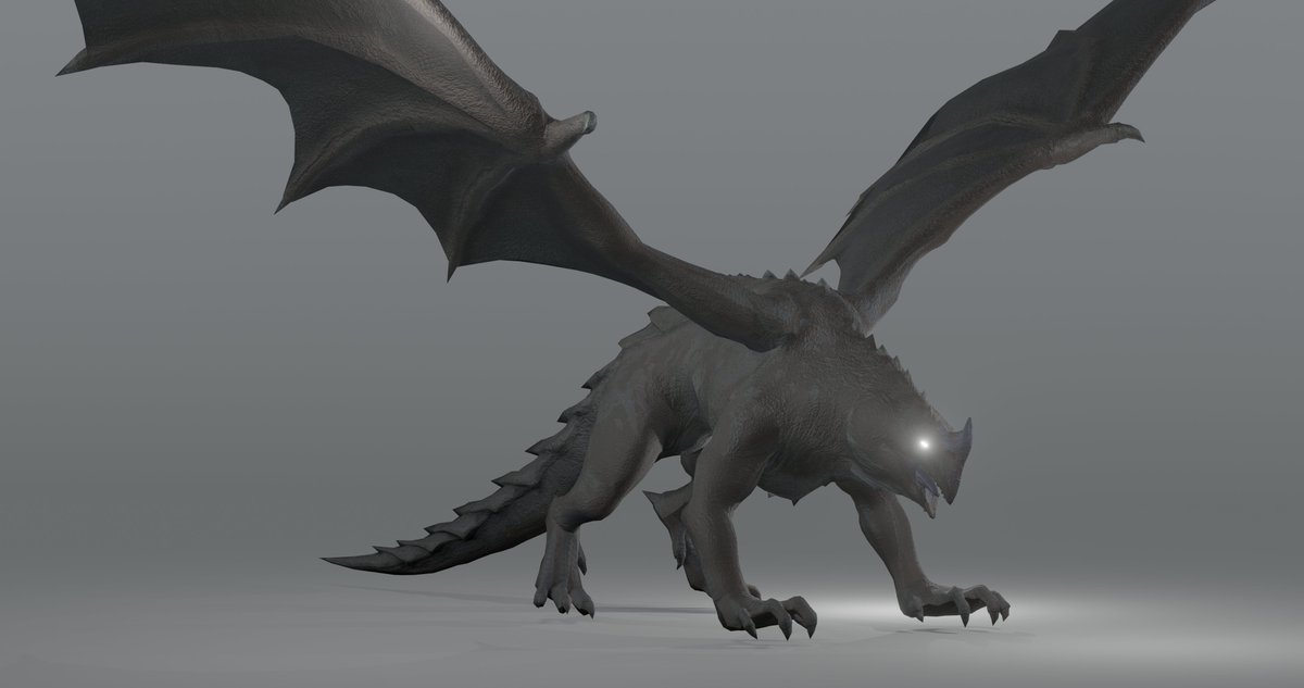 3d_secret's tweet photo. [FREE] Grey dragon

new 3d model available for download

https://t.co/qTKgAZWIbA

#eevee #3d #3dgame #b3d #VRChat #3dasset #3Dプリンター #gumroad #blender #houdini #3dmodeling #Blender初心者 #b3d https://t.co/jTVVmMOQOq