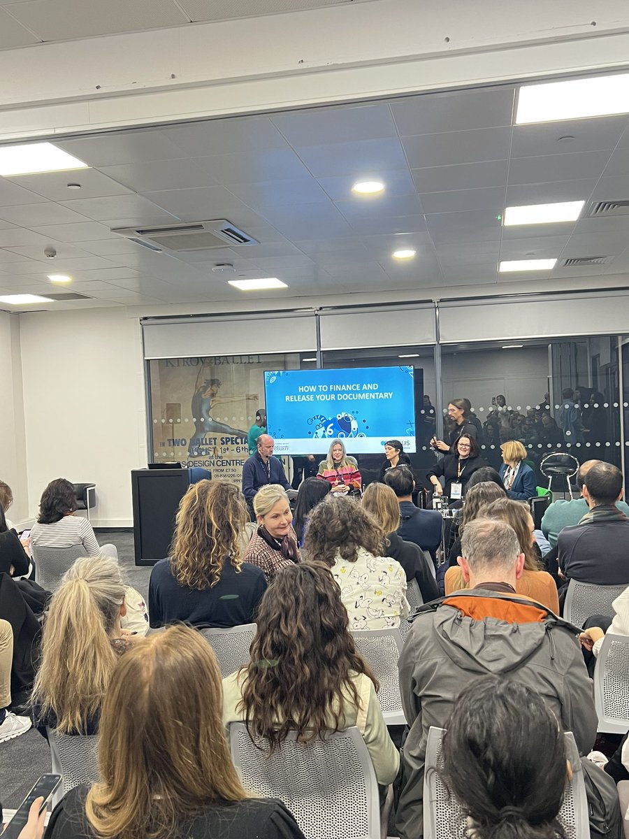 FOCUS conference session ‘How to finance and release your documentary’ happening now at Room B #meetthemakers #focuslondon #focuslondon2023 #film #tv #commercial #games