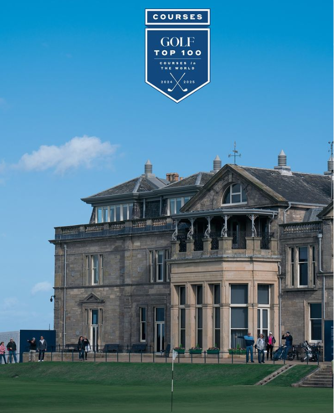 ReelGOLFVids's tweet photo. The course that sparked ReelGOLF's beginnings — Old Course at St. Andrews — is now No. 3 on @GOLF_com's Top 100 courses in the world!

Visit https://t.co/c2ZI2zud13 to learn about our story, which started on this #GolfCourse in #Scotland.

📷@TheHomeofGolf https://t.co/kfjQH3fEZI