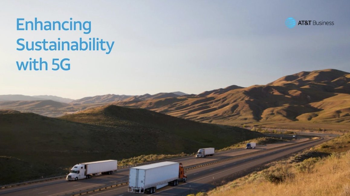 How does #5G help improve #sustainability in manufacturing and transportation? Discover how AT&amp;T’s ultra-fast reliable fiber and 5G connectivity can enhance a growing smart ecosystem that’s built for business.

business.att.com/learn/articles…

#ATTBusiness