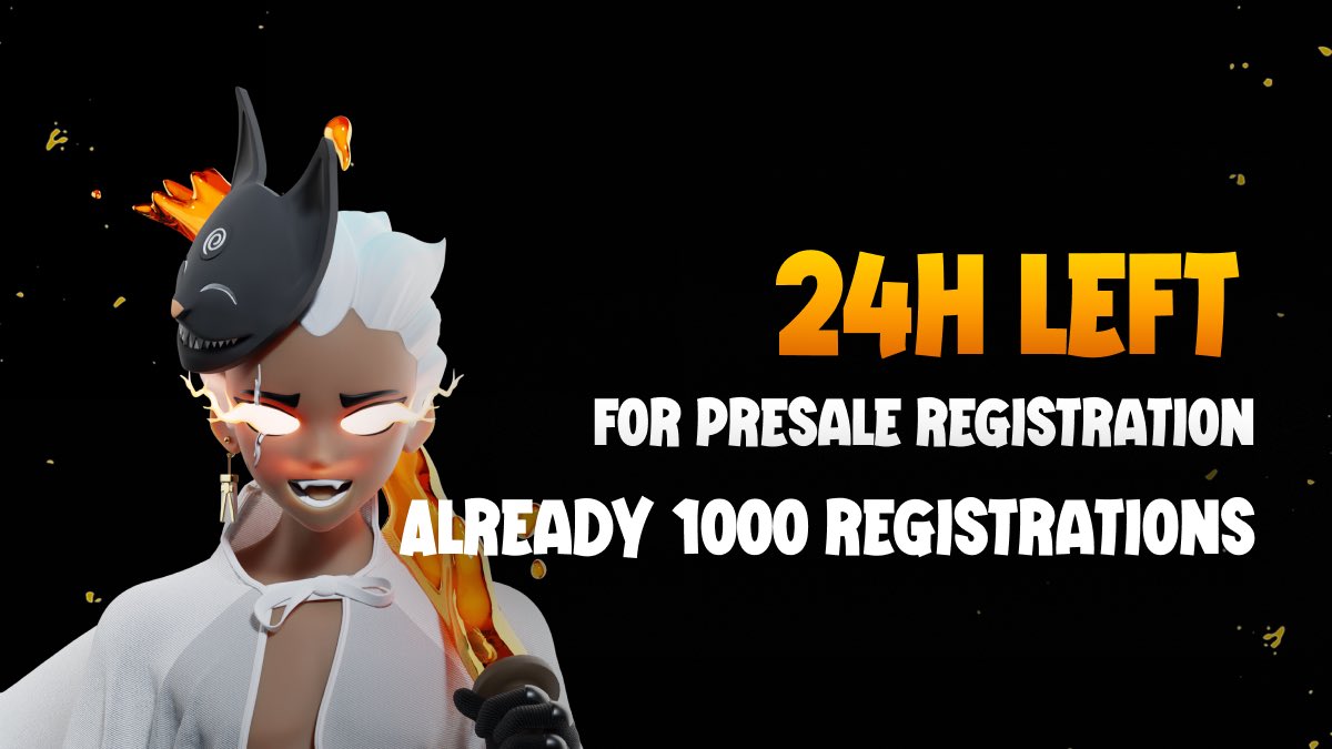Team already recorded 1000+ Presale Registrations $ORI

⏰ 24h left to register forms.gle/uXJGVQV7e1seN7…

𝟮𝟰𝗵 𝘁𝗼 𝗱𝗿𝗼𝗽 𝘆𝗼𝘂𝗿 𝗘𝗧𝗛 𝘄𝗮𝗹𝗹𝗲𝘁👇