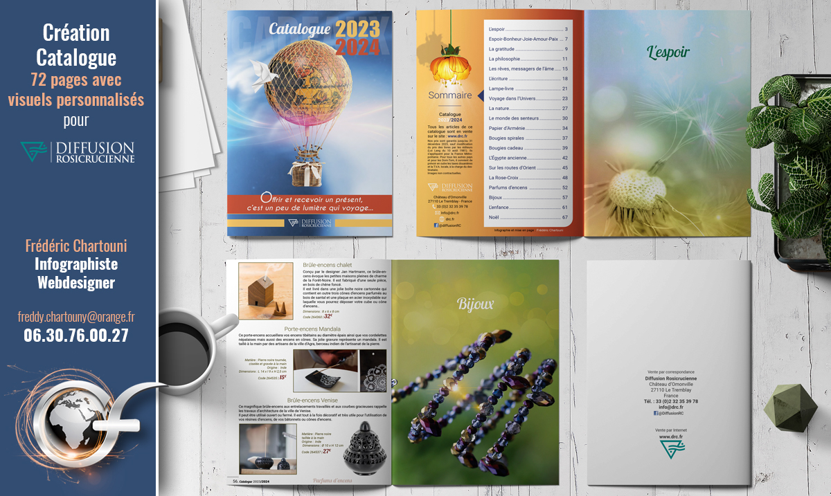 infographisteF's tweet photo. Création #catalogue #brochure DRC Paris #articlesNoël #livres #cadeaux #infographiste #graphiste https://t.co/rFqKTKGCpV