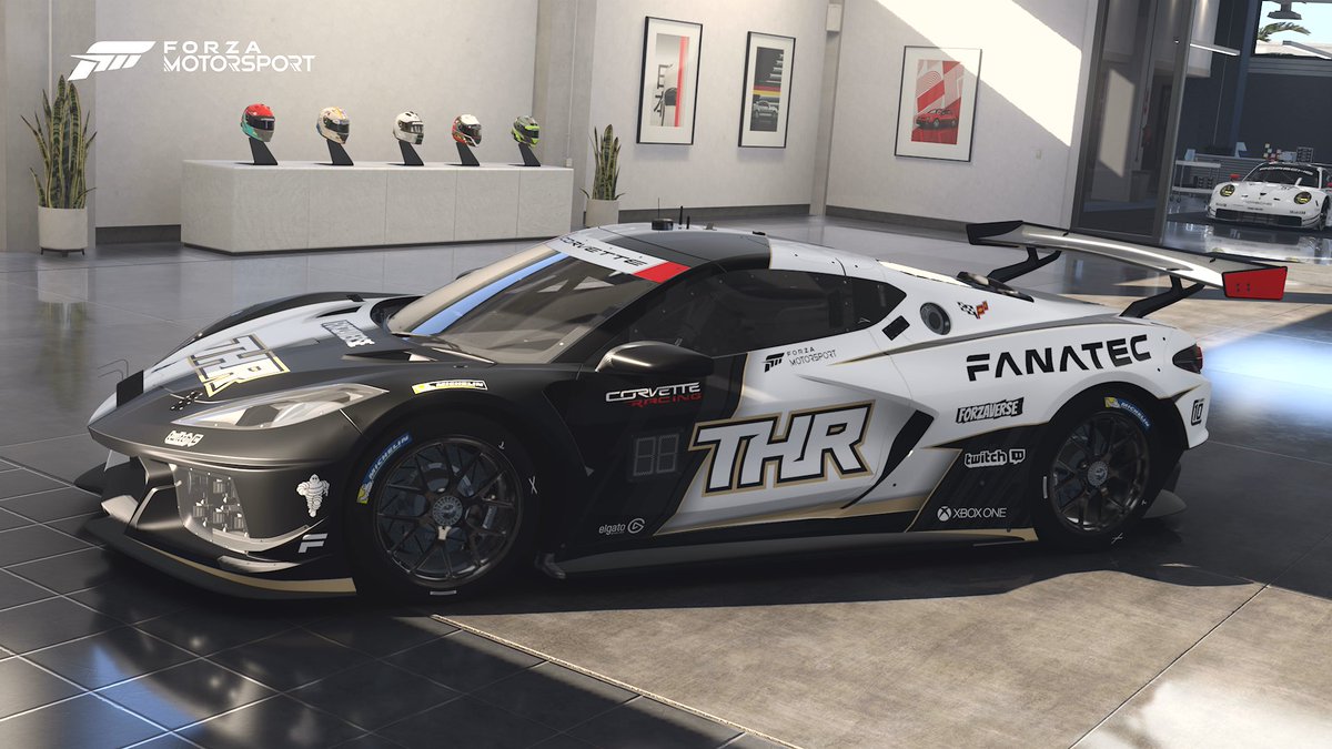 THR_esports's tweet photo. If you’re braving the Wild West that is Forza multiplayer, you might as well do it in style. Search “thr esports” to grab a livery and look your best when you get punted to the nether-realm. 
#WeAreTHR | #GoldStandard https://t.co/XWqj4Vj1Xl