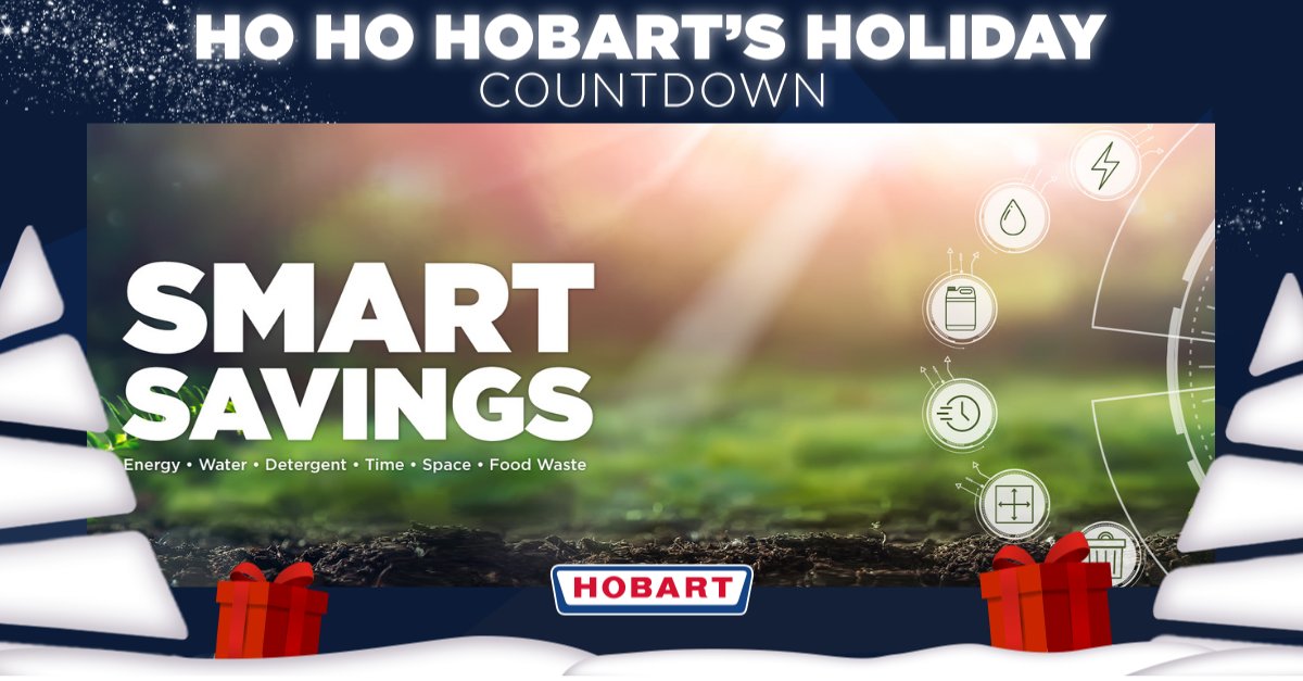 With festive footfall ramping up, kitchens are under increasing pressure to find operational economies. Our gift to you this Christmas is a range of innovative solutions – machines designed and built on the core principles of simplicity and savings.
💻: hobartuk.com/smartsavings
