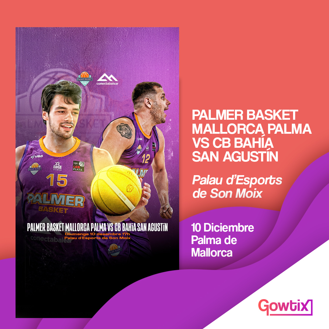 gowtix's tweet photo. Un derbi no se disfruta igual sino lo vives desde la cancha 🙌

🏀 Palmer Basket vs Fibwi Palma
🗓️ 10/12/23
⏰ 17:00

Disfruta del mejor baloncesto en #Gowtix ➡️ https://t.co/9gvMLmj2s4 https://t.co/w9eEC4do2v