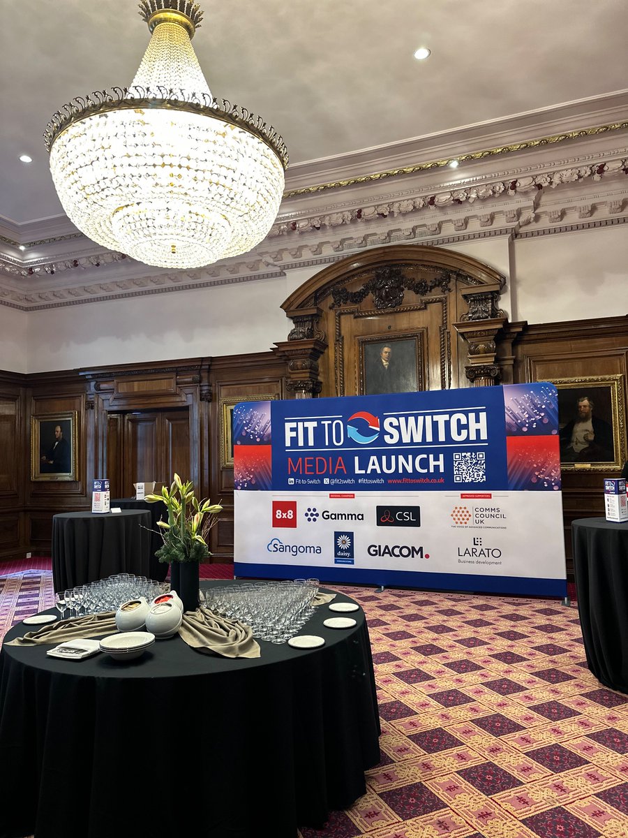 We are set and ready for our #FitToSwitch media launch 🔴🔵

We’re excited to welcome all of our guests today including our National Champions and Approved Supporters!