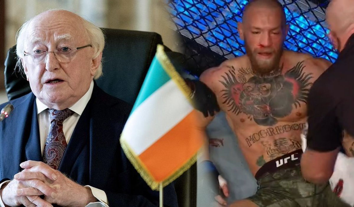 BREAKING: Michael D. Higgins has challenged Conor McGregor to hand to hand combat with the winner claiming the Presidency of Ireland

"I'll flatten the c*nt in 2 seconds" President Higgins said