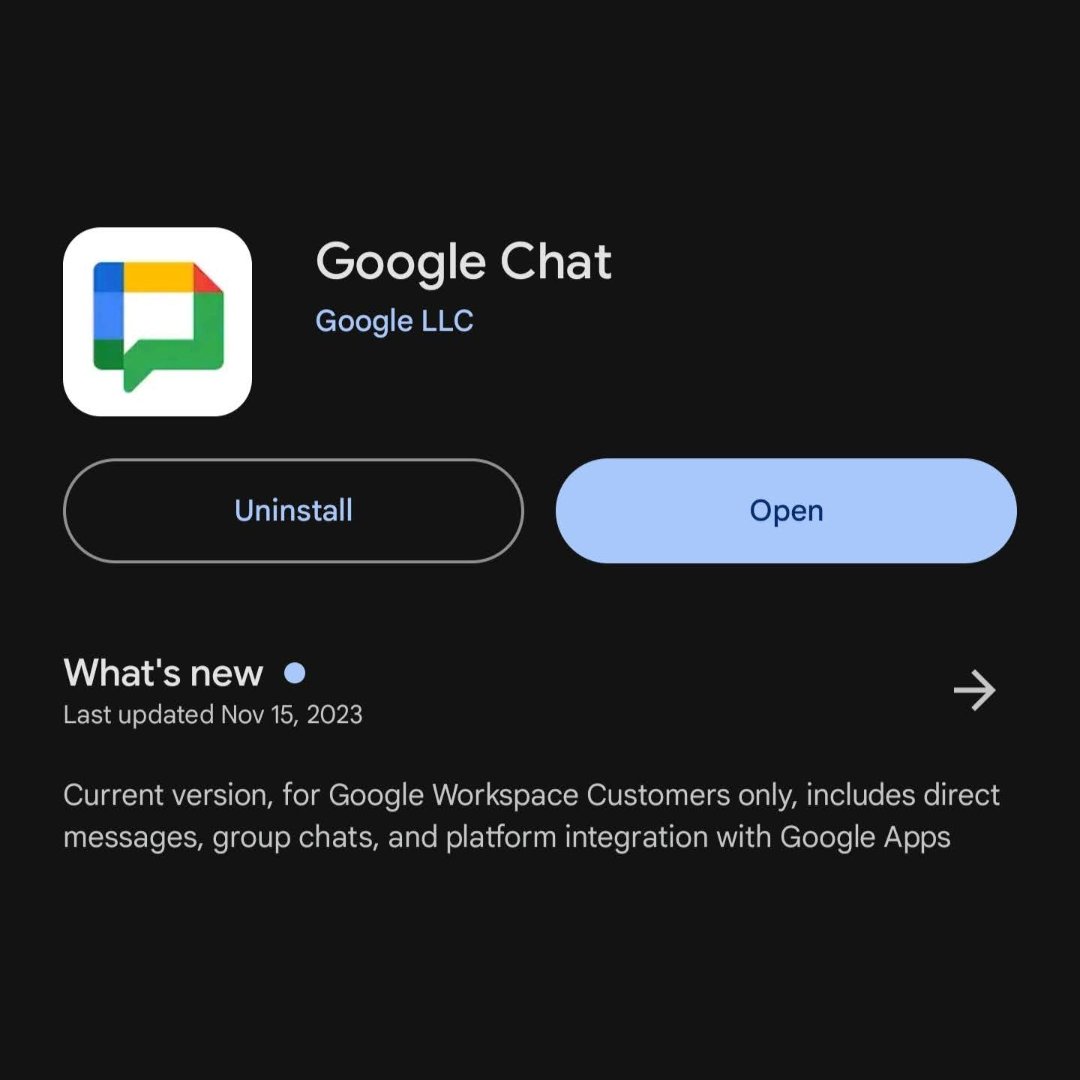 Mr_BlueBee_Osn's tweet photo. 💬 Google #Chat: Messaging and Team Collaboration
☘️ #GoogleChat : https://t.co/eRlEJNOWbU
🍁 #Gchat in #Gmail : https://t.co/FtNYzPesYB https://t.co/WWbYXrk4Q8