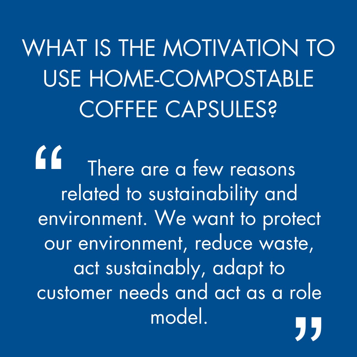 ALPLApackaging's tweet photo. Sustainable partnership with a sustainable customer 🌱🙌▶️ https://t.co/UvRlWcZVlz
#FamilyOfPioneers #Sustainability #Packaging #SustainablePackaging #Biodegradable #HomeCompostable #Coffee #Capsules #FairTrade #BlueCircleCoffee #EZA https://t.co/PhqtZCVO8R