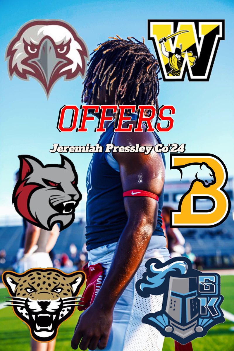 Grateful for all the opportunities and Offers I have been blessed with🙏🏽  Thank you to all the coaches⭐️ 
Visits coming soon🔜 <a href="/CoachBarker813/">Alan Barker</a> @coachDimiDel <a href="/augustinoadams/">Augustino Adams</a> <a href="/CoachRandolph4/">Coach Cam</a> <a href="/CoachScottEU/">Colin Scott</a> <a href="/CoatesCoach/">Brian Coates</a> <a href="/Coach_Colaprete/">Frank Colaprete</a>