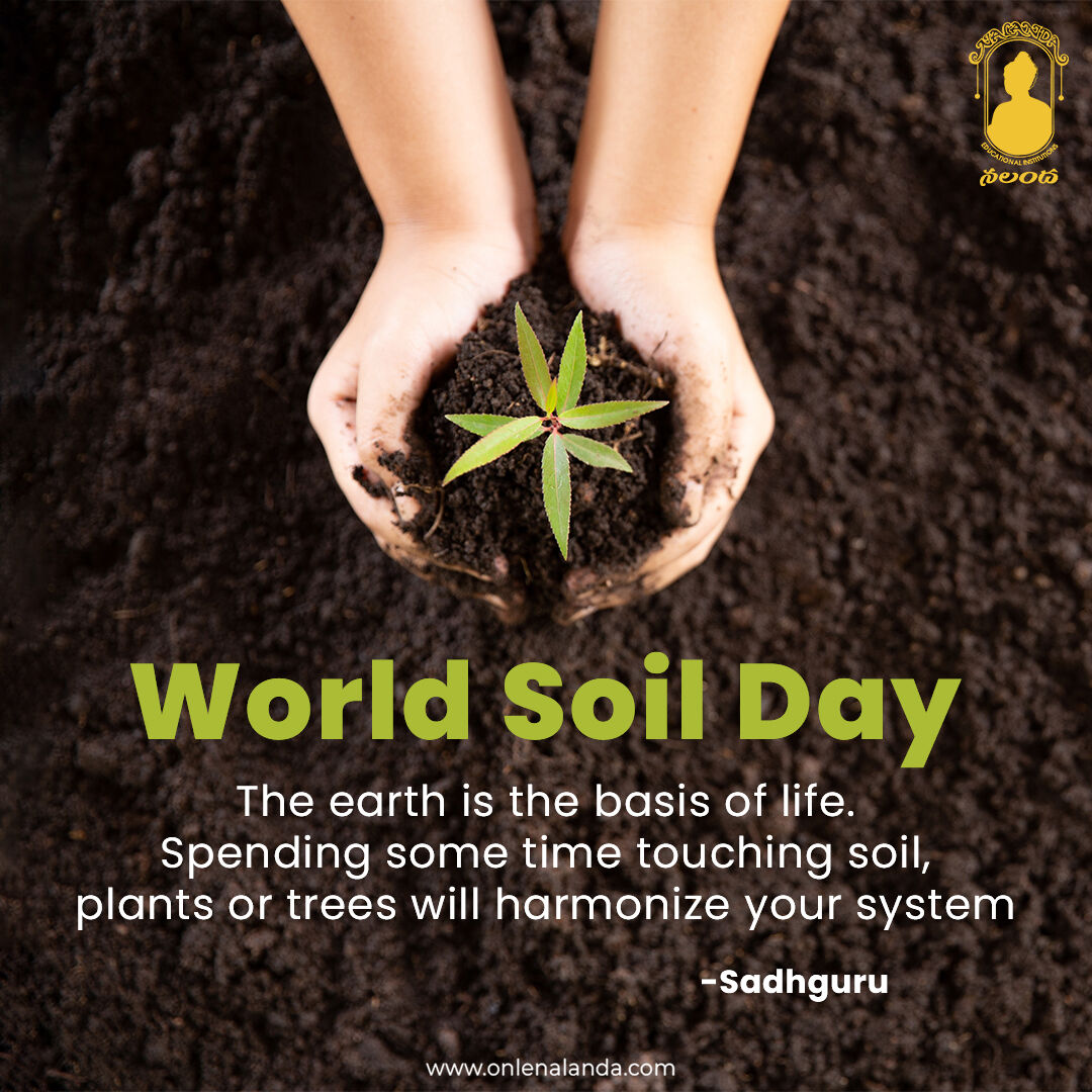 Let us all at Nalanda honour the importance of soil and pledge to protect and nurture it for a greener, healthier future.
.
.
.
.
.
#WorldSoilDay #RootedInCelebration #SoilSustainability #Nalanda #sm4dm