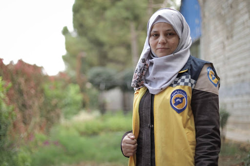 Meet Amina Al-Beesh, 1 of the BBC’s top 100 influential women for 2023! Through her work with @SyriaCivilDef, Amina provides life-saving first aid to those injured by attacks or natural disasters. Her courage & perseverance are inspiring. Learn more: syriacivildefence.org/en/