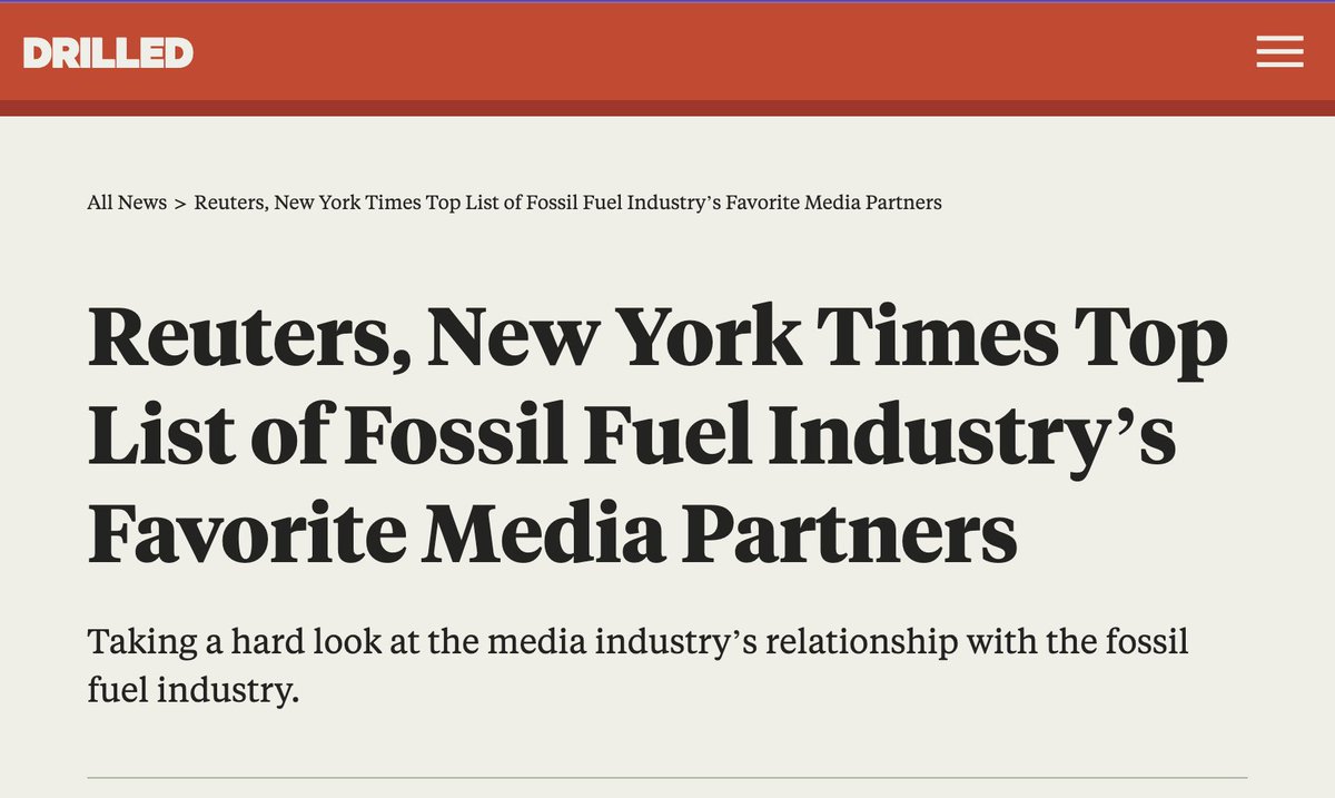 the New York Times made $13 million from Saudi Aramco alone between 2020 and 2023 — absolutely jaw-dropping new report from @WeAreDrilled @DeSmog @thenation @theintercept on how top media brands' ad departments carry water for the fossil fuel industry drilled.media/news/drilled-m…