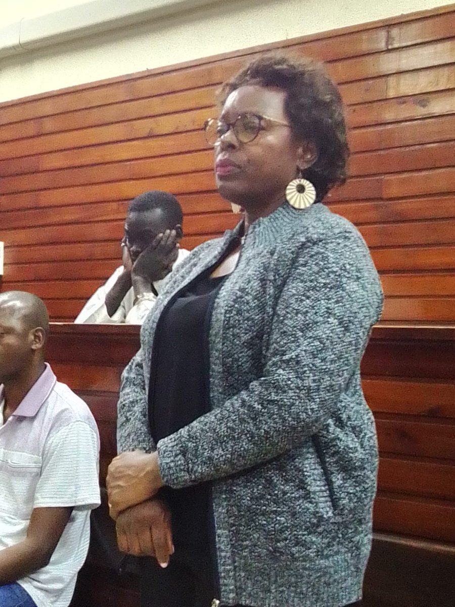 Controller of Budget, Dr. Margaret Nyangate Nyakang'o, has today been charged with; defrauding Claudia Mutungi of Ksh 29 million; operating FEB Sacco Society Limited without a valid licence; and forgery. #HakiNaUsawa #TukomesheUfisadi