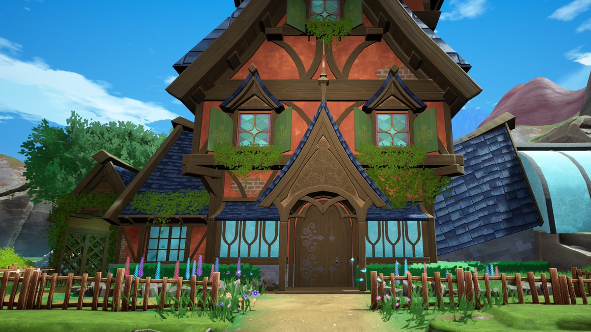 myPotatoGames's tweet photo. Kitori Academy lets you attend magic school as you train to become a master witch! After school you spend your time meeting the townies, farming, decorating your home, exploring the village, and the mysterious surrounding woods. Use your magic powers and cast powerful spells, brew potions and more! Coming to Steam, Switch and consoles soon.