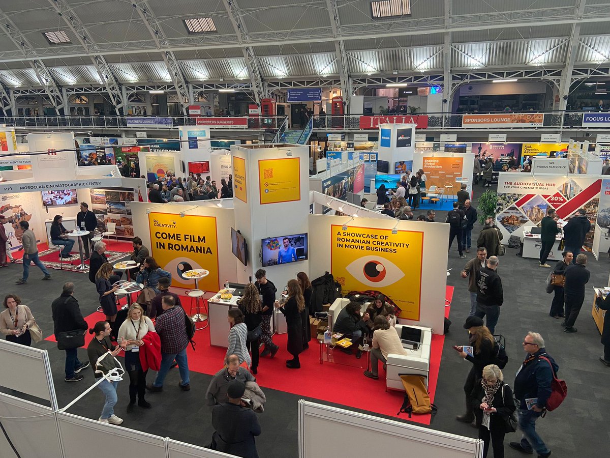 screenyorkshire's tweet photo. 🎬ACTION! Meet the SCREEN ALLIANCE NORTH team and our Film Office at stand P1 @tlgfocus, with partners @FilmLiverpool @nescreen_ & @Screen_Mcr.
Talk to us about locations, crew, studios and facilities. SAN is a @BFI Skills Cluster supported by #NationalLottery Funding. #FOCUS23 https://t.co/R7RXGb9Y6J