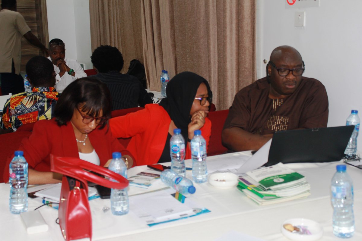 Access to Information Working Group, Co-chaired by the Ministry of Justice and Media Rights Agenda; at the working groups meeting working on the reporting template, harvesting results and laying down challenges encountered so far. #NAPIIITWG, #OGPnigeria
