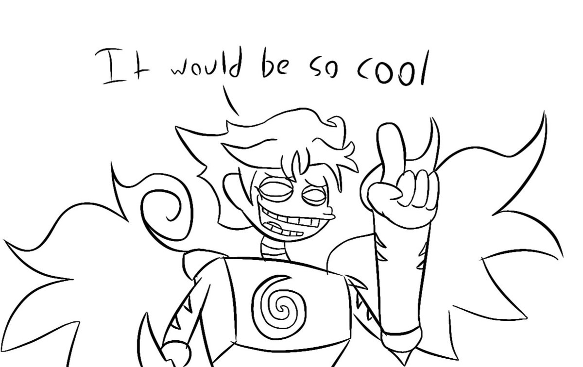 TheDaySquare's tweet photo. A little doodle i made just about 2 minutes ago of the spamton self-insert by @TobyDOG90 https://t.co/hkpBCuPKvf