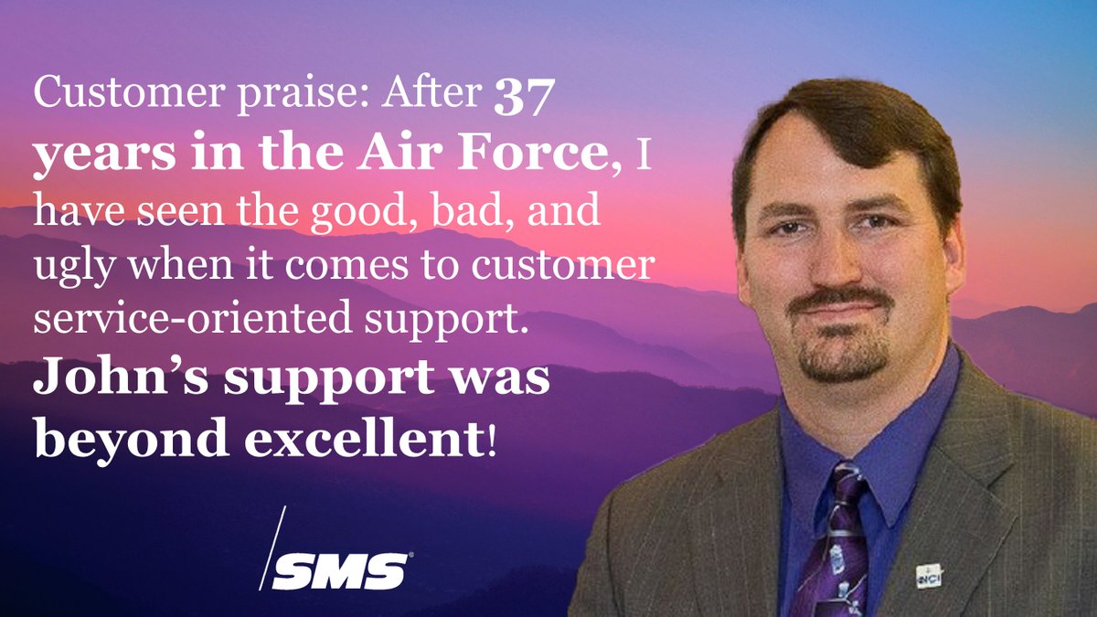 SMSdataproducts's tweet photo. Incredible customer support, John! A customer emailed three organizations asking for assistance. John was the only one who went out of his way to connect the customer with the answer. Thank you for your commitment to the customer and your superb mission support! https://t.co/C02s1m16a9
