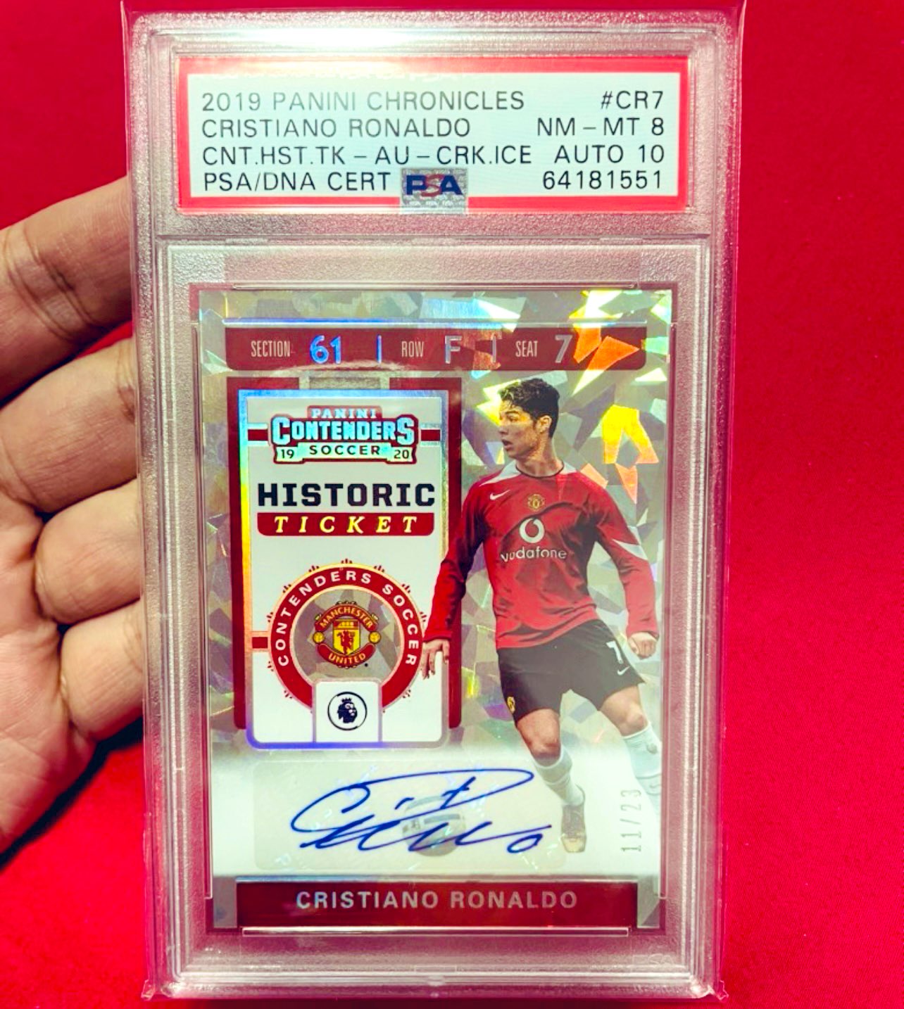 panini chronicles Cristiano Ronaldo auto