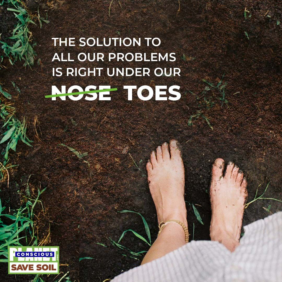 akashBlimitless's tweet photo. The gravest ecological challenge for Humanity right now is #Soil degradation. We must be Conscious that if we kill the Soil, we will kill the planet. All other issues are relevant only if we have a planet. #SoilForClimateAction @COP28_UAE https://t.co/fao5LC2D5b
