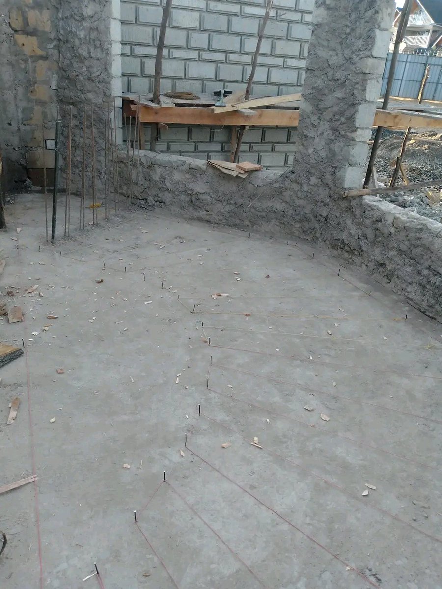 Bossyator's tweet photo. Spiral staircase in the making. https://t.co/IZHr5PWbx0