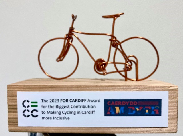 Thank you/Diolch to everyone who voted for us in the <a href="/CdffCycleCity/">Cardiff Cycle City | Dinas Feicio Caerdydd</a> Awards. Thrilled to get 2 awards @FOR_Cardiff Most Cycle Friendly Business &amp; Biggest Contribution to Inclusive Cycling. It's wonderful to be recognised - now we carry on doing what we do!!
cardiffpedalpower.org