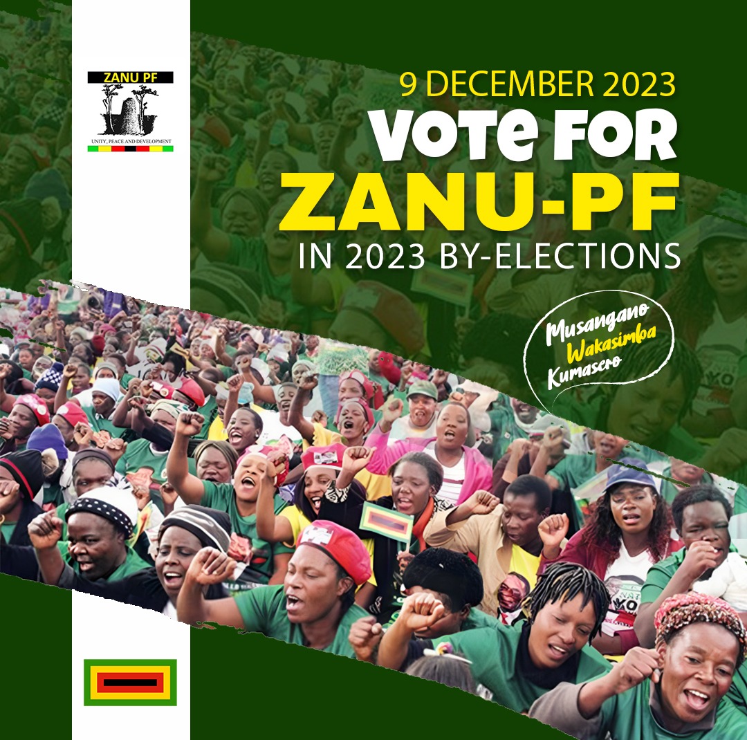 KeithDe69413676's tweet photo. @zanupf_patriots People of Lobengula-Magwegwe have said it loud &amp; clear CCC has failed to clean our townships, to look after the elderly &amp; youths. It is only Cde Menziwa Dube &amp; ZANU PF with a clear plan for all the people of Lobengula-Magwegwe.
VOTE CDE DUBE on 9th December @ZANUPF_Official https://t.co/K5OLvo87WW