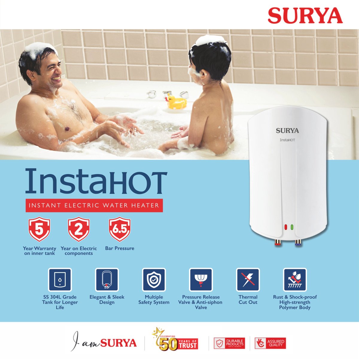 surya_roshni's tweet photo. Upgrade your bathing experience with the Surya Instant Electric Water Heater. Fast, efficient, and oh-so-cozy – it's time to make your daily routine a little warmer!
Visit us at: https://t.co/SeMz7PMOno
#surya #suryaroshni #WarmUpWithSurya #InstantWarmth #UpgradeYourBath https://t.co/ZxVj47D64W