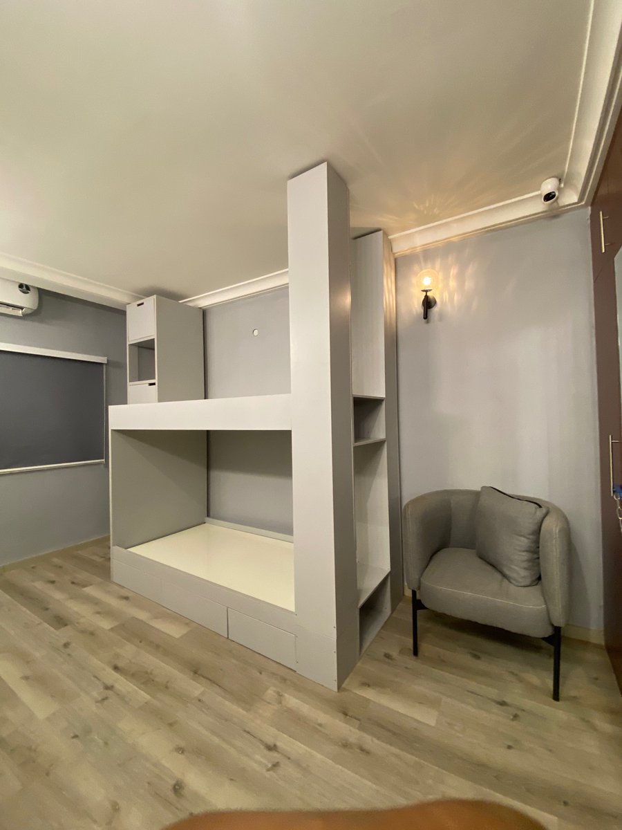 rattanng's tweet photo. A room made with so much love. 
Bunk bed and armchair by @rattanng https://t.co/ZV6UrSWMIj