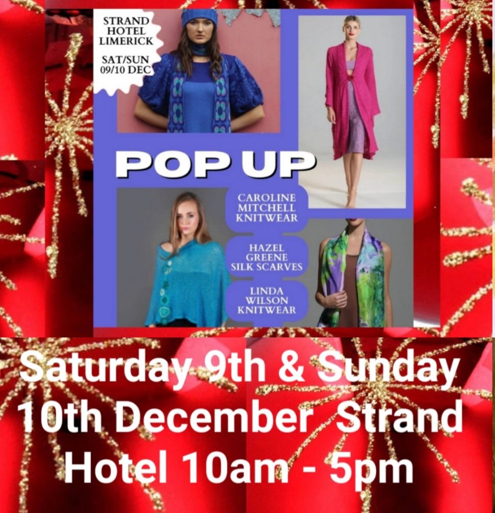 carolineknits's tweet image. Just in case 😉
🎄🧶🎄🧶🎄🧶🎄🧶🎄🧶🎄🧶
#popup #sale #samplesale #knitwear #Irishfashion #Irishdesign #madeinlimerick #madelocal