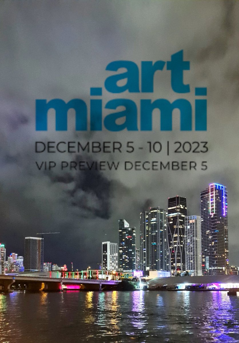 I am glad to be here! :)
Art Miami
from 5 to 10 december 2023
booth AM131