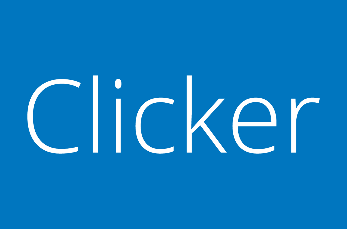 Clicker from Crick Software