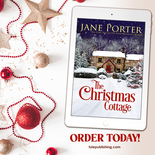 "Jane Porter made me lose sleep! Once I started this book, I could not put it down." - Amy, Goodreads

THE CHRISTMAS COTTAGE by <a href="/authorjanep/">Jane Porter</a> is out NOW. Get your copy today: bit.ly/3SHHmiz
#readztule #Christmas