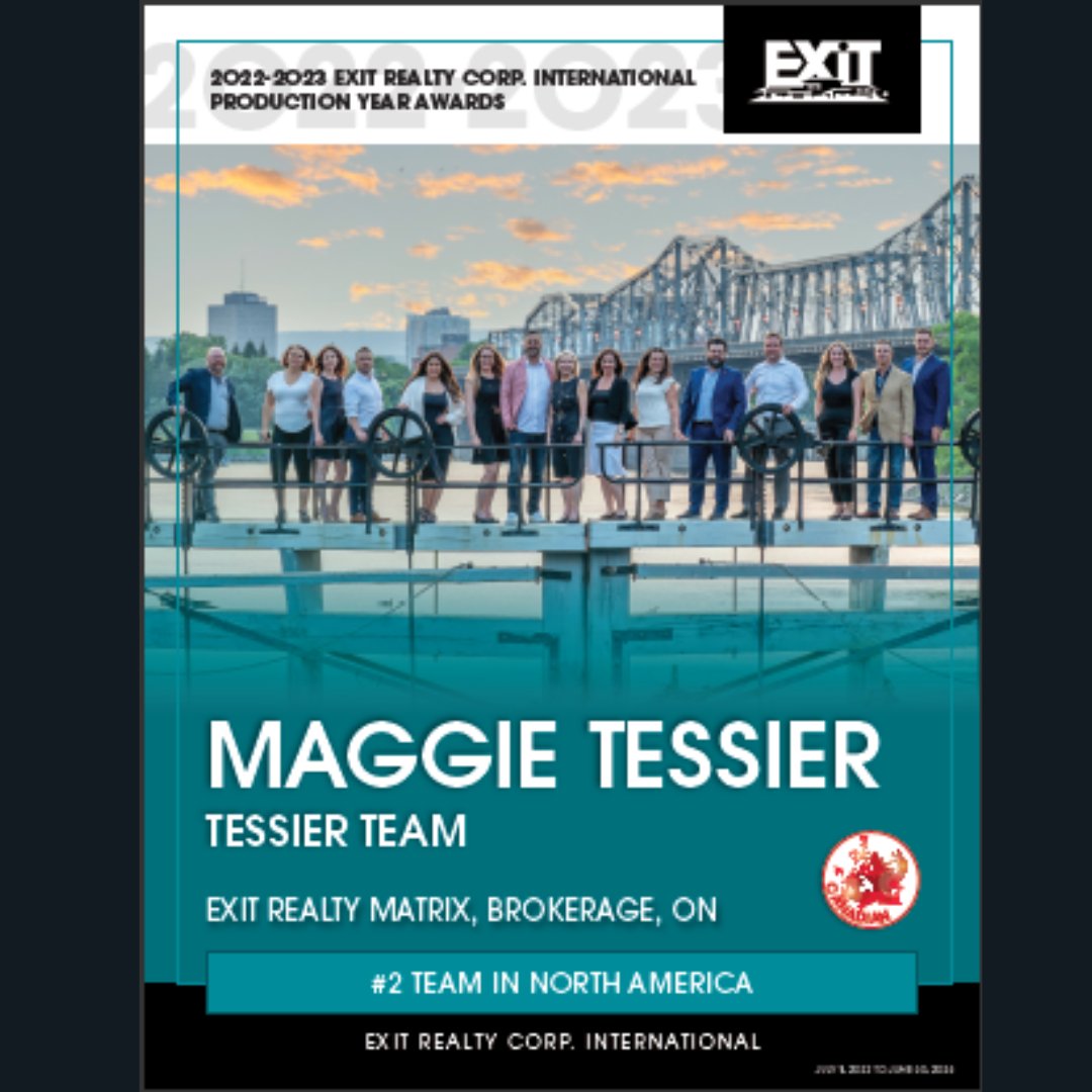 🌟 As we soak in this moment, we can't help but feel an overwhelming sense of gratitude. To our fantastic clients, you are the real MVPs!

TessierTeam.ca  |  613-443-4300

#TessierTeam #EXITRealtyMatrix #ottawarealestate #cornwallrealestate #realestate #realtor