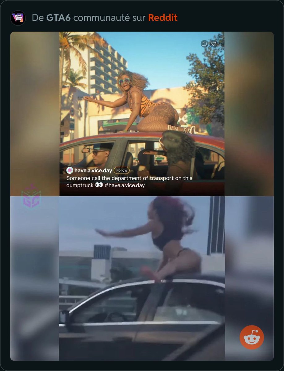 Aiekillu's tweet photo. Voici quelques références irl du trailer GTA VI https://t.co/3hMJqXbb3O