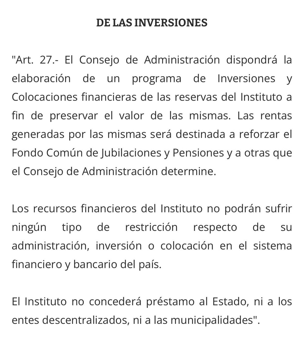 cgfernandezv's tweet image. Cuando se carece de argumentos técnicos sólidos, se utiliza la mentira para tratar de confundir a la gente. El proyecto de ley de Superintendencia de Pensiones NO busca eliminar la imposibilidad legal que el IPS preste al Estado o Municipios.