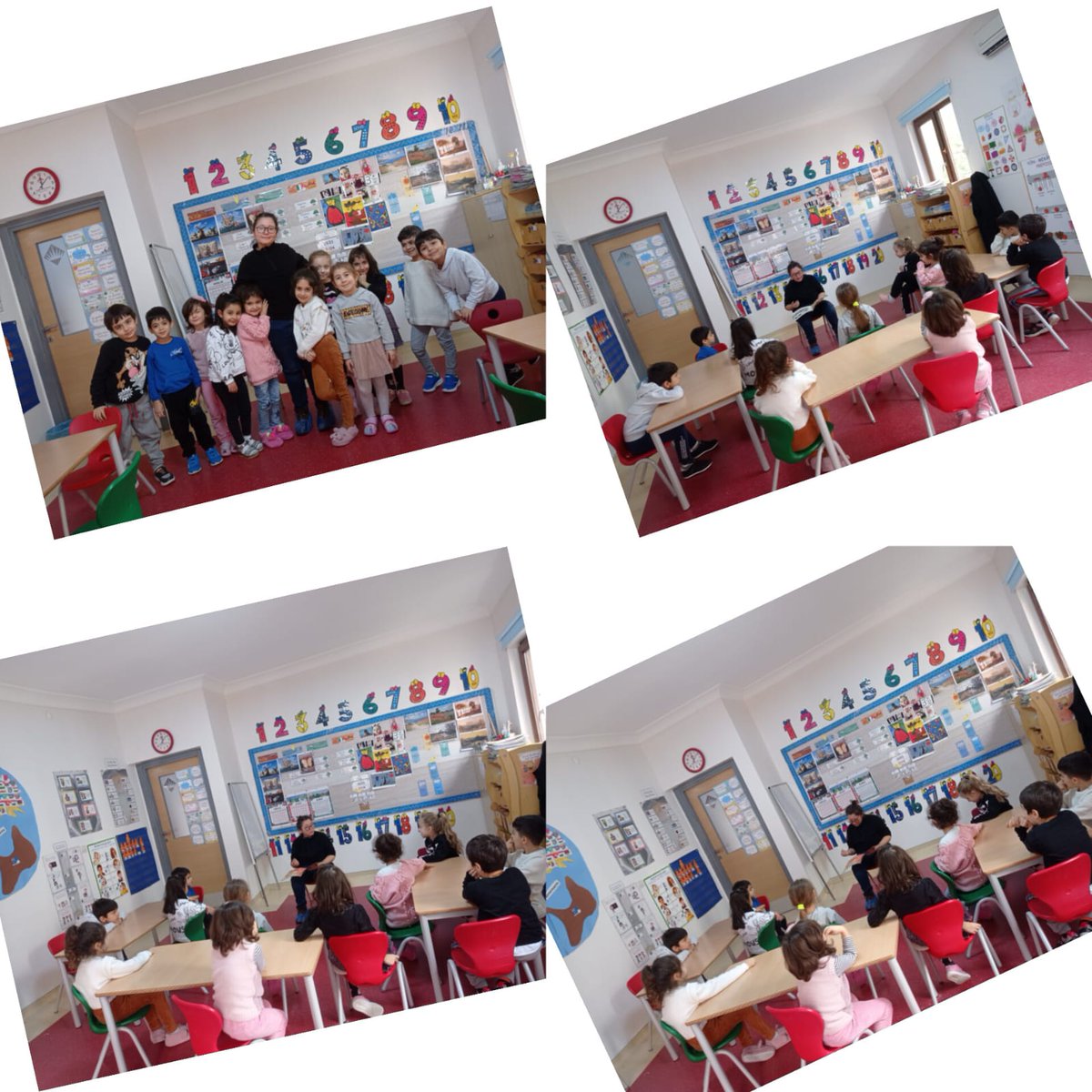 Mavi Sınıf'ın "Sıra Bende"etkinliğinde Öykü Sevgi Kantarcıoğlu'nun ebeveyni çocuklara hikaye kitabı okuyarak kitap üzerine keyifli bir sohbet gerçekleştirdi. 
Katılımları için teşekkür ederiz.
💙❤️
#Bahçeşehirkoleji