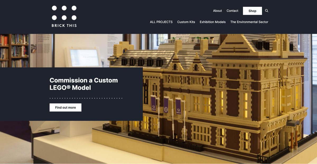 Everyone loves LEGO especially at Christmas time and great to have recently launched a new site for North East LEGO artist Steve Mayes. Fancy something different, get yourself along to brickthis.co.uk