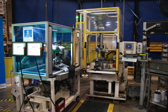 FSMDirect's tweet image. The automotive industry continues to push boundaries. Check out this article for an interesting example of how that’s happening: fsmdirect.com/the-next-fleet/
#UniversalRobots